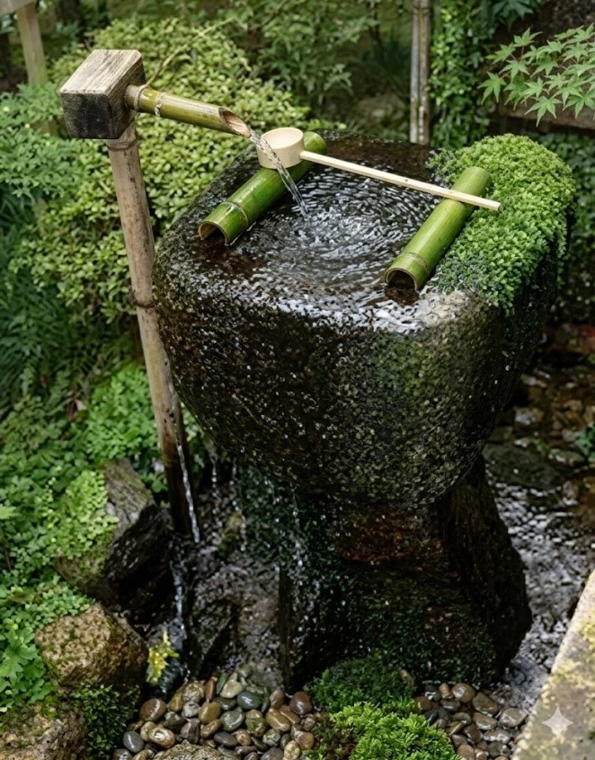 tsukubai-basin-with-bamboo-spout